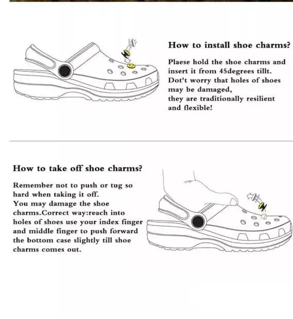 4 Pcs Disney Mickey Mouse Morning Breakfast Design PVC Shoe Charms For Croc Shoe