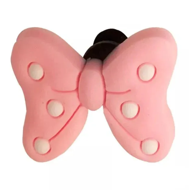 4 Pcs Disney Mickey Mouse Morning Breakfast Design PVC Shoe Charms For Croc Shoe