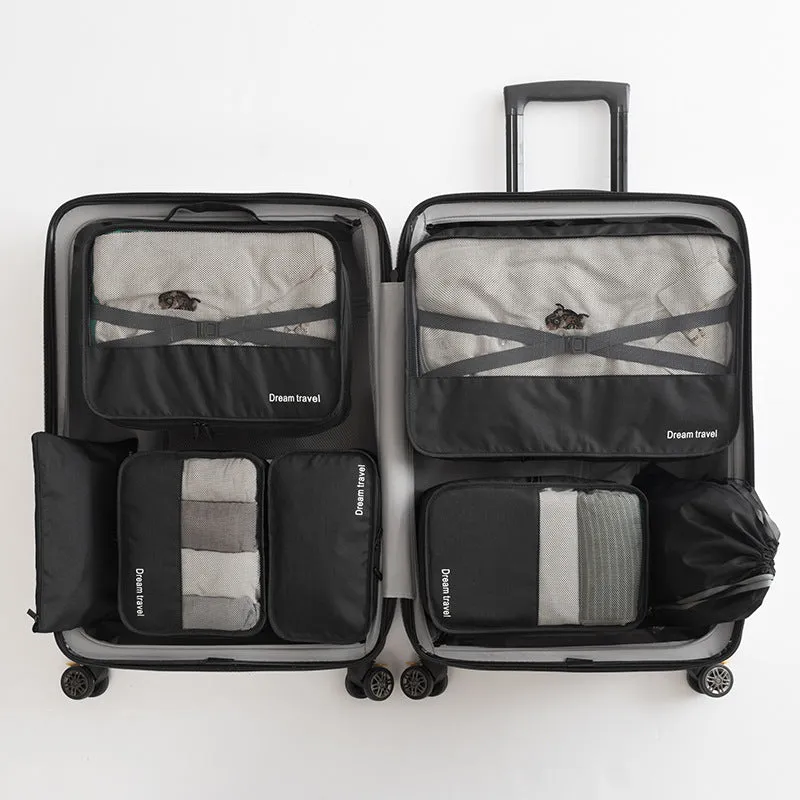 7-Piece Waterproof Travel Tote Bag Set - GlamzLife