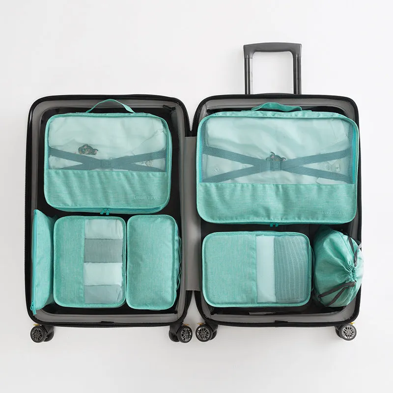7-Piece Waterproof Travel Tote Bag Set - GlamzLife