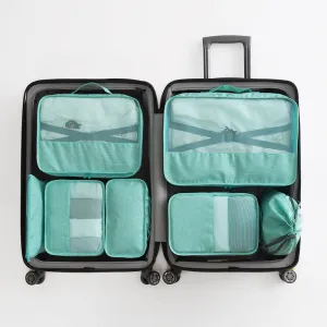 7-Piece Waterproof Travel Tote Bag Set - GlamzLife