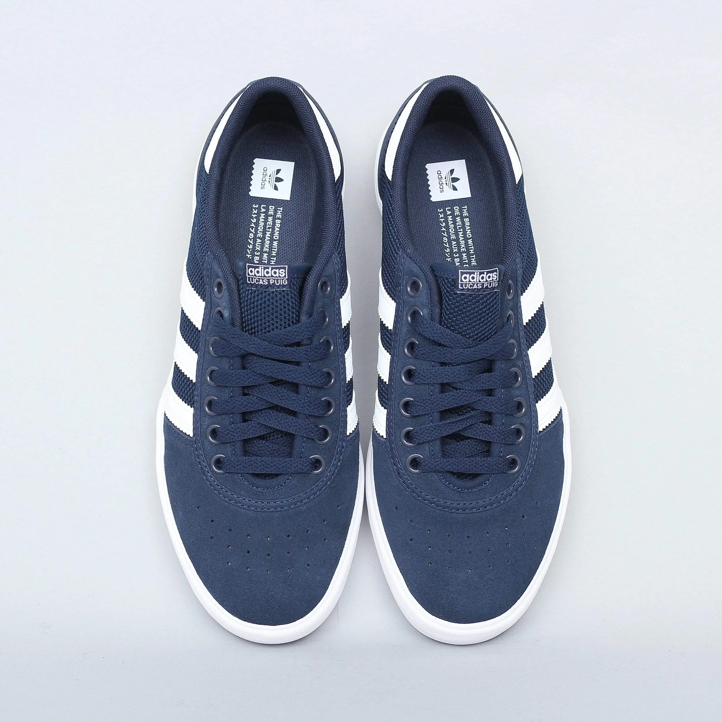 adidas Lucas Premiere Shoes Collegiate Navy / Footwear White / Footwear White