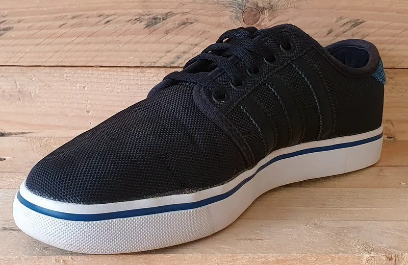 Adidas Seeley Skateboarding Low Trainers UK6/US6.5/EU39 C75711 Black/Blue
