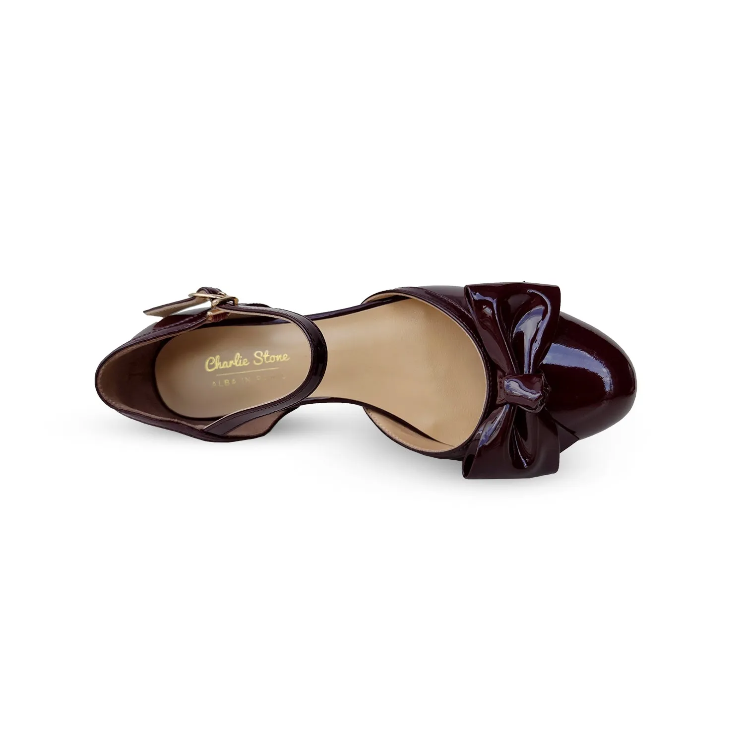 Alba.in.Paris x Charlie Stone - Alba (Dark Burgundy)