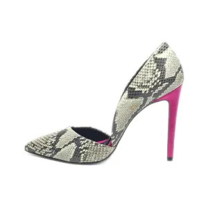 Aldo High-Heel Shoes Leather Grey Colour For Women