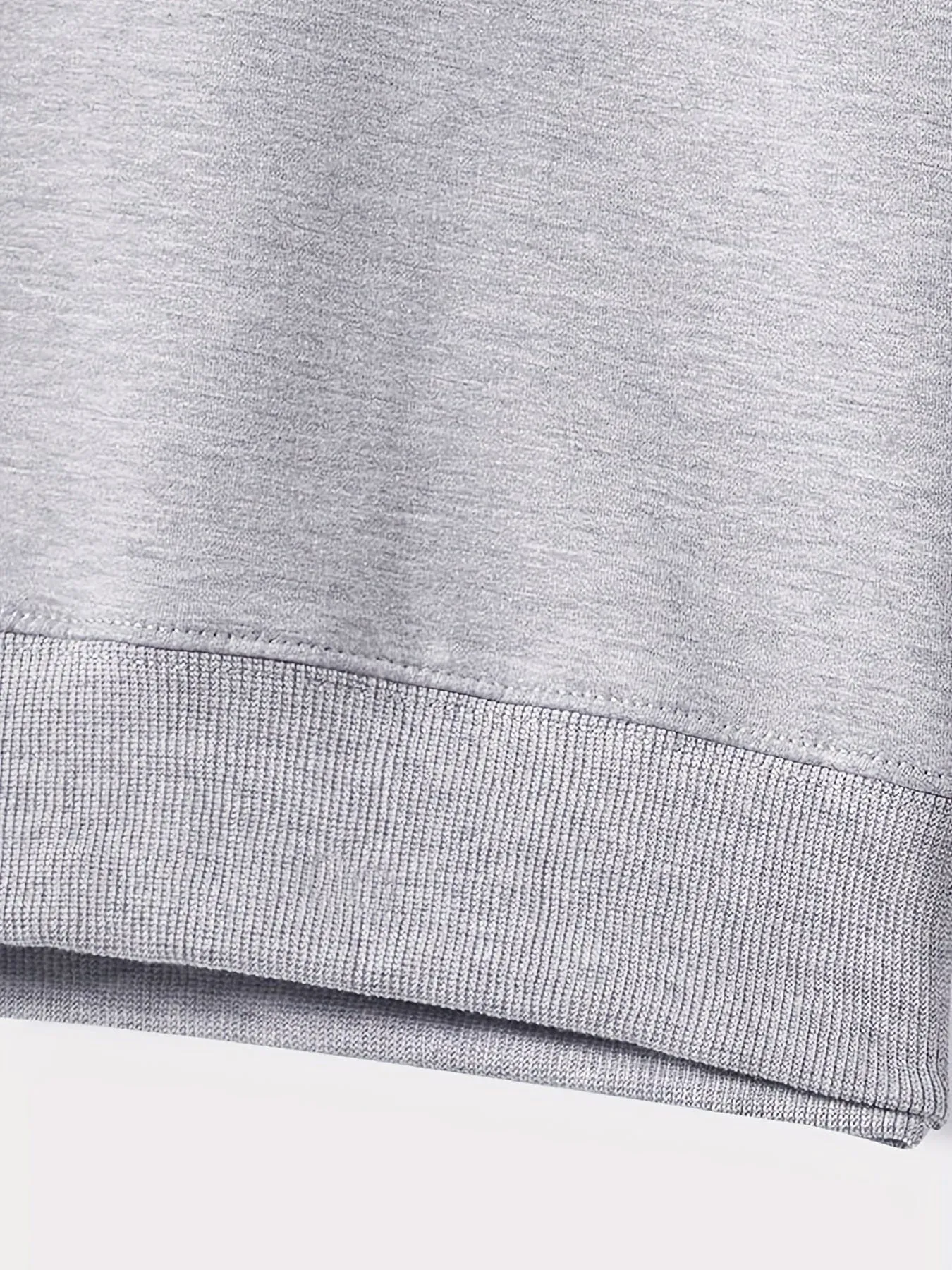 Alphabet Patterned Cozy Crew Neck Sweatshirt