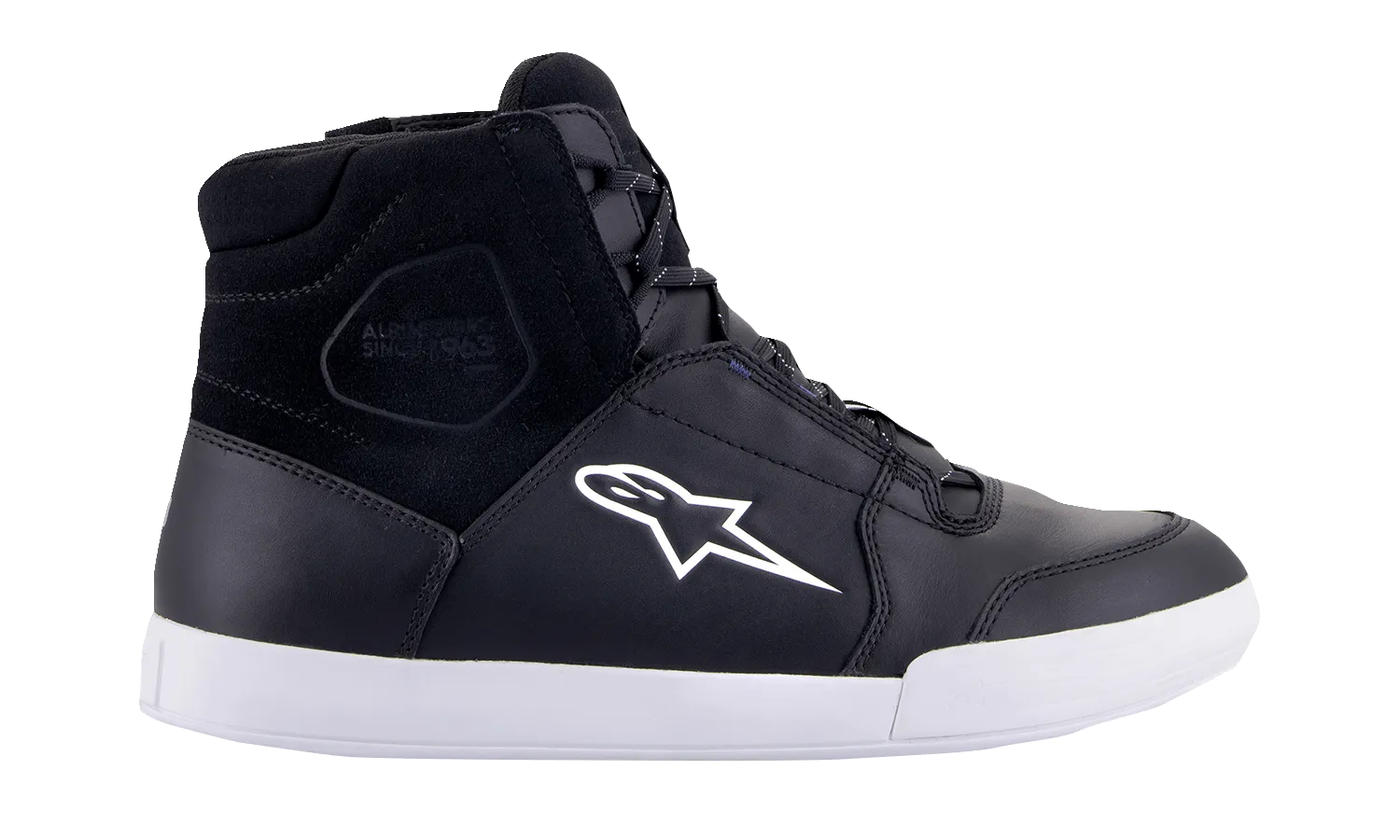 ALPINESTARS Chrome Shoes - Waterproof - Black/White - US 10.5 2543123-157-105