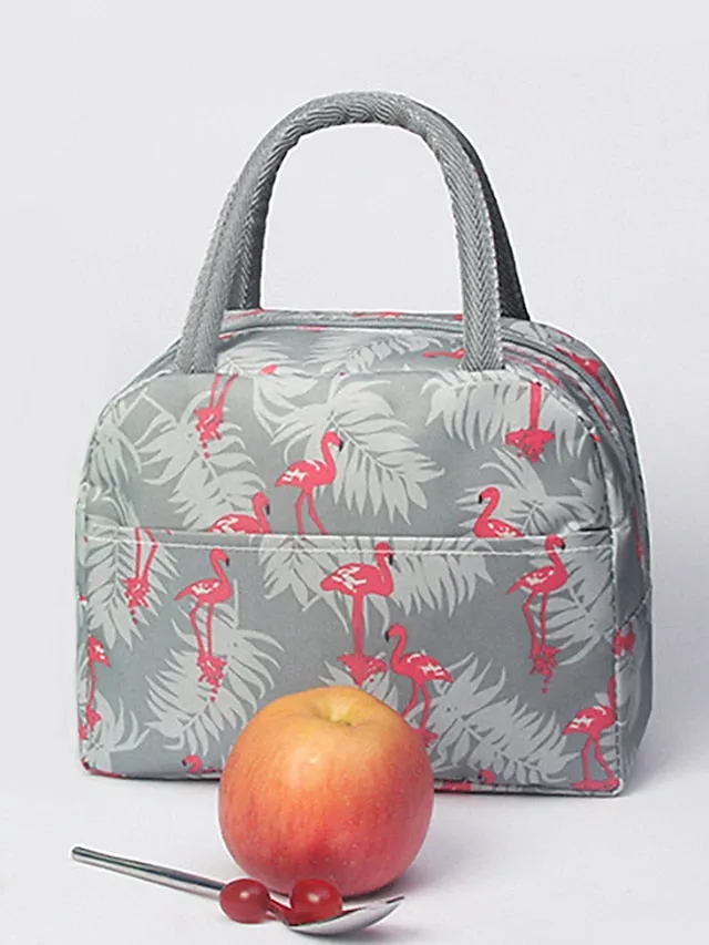 Aluminum Foil Insulated Lunch Bag for Office and Outdoor Use