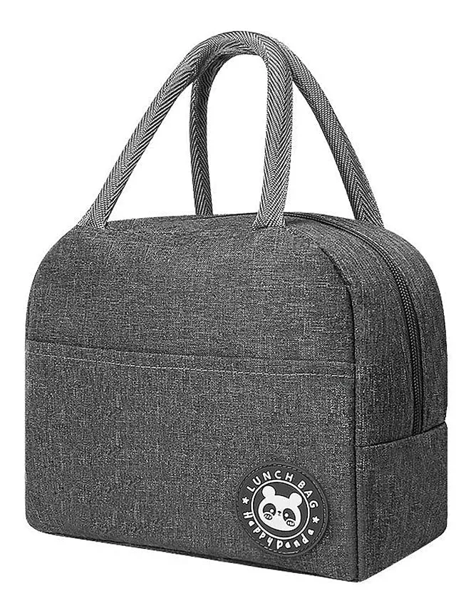 Aluminum Foil Insulated Lunch Bag for Office and Outdoor Use