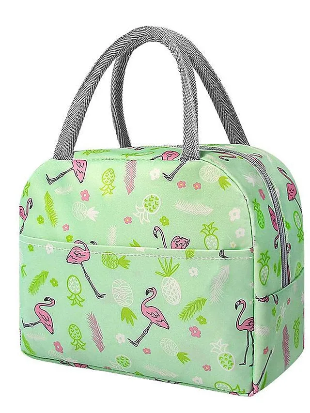 Aluminum Foil Insulated Lunch Bag for Office and Outdoor Use