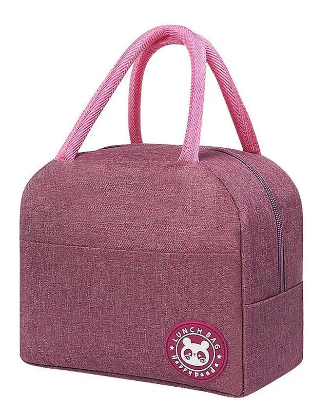 Aluminum Foil Insulated Lunch Bag for Office and Outdoor Use