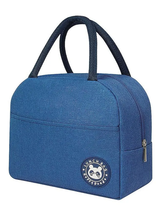 Aluminum Foil Insulated Lunch Bag for Office and Outdoor Use