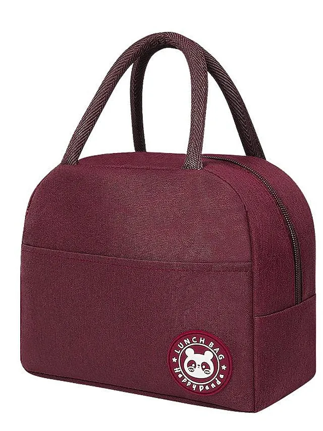 Aluminum Foil Insulated Lunch Bag for Office and Outdoor Use