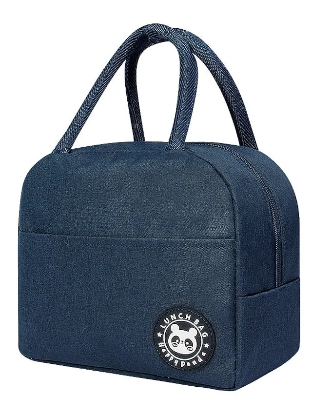 Aluminum Foil Insulated Lunch Bag for Office and Outdoor Use