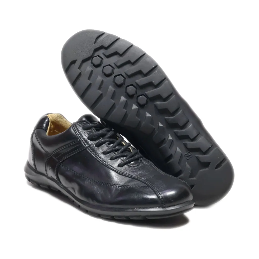 Andre Lace Ups Leather Black Colour For Women