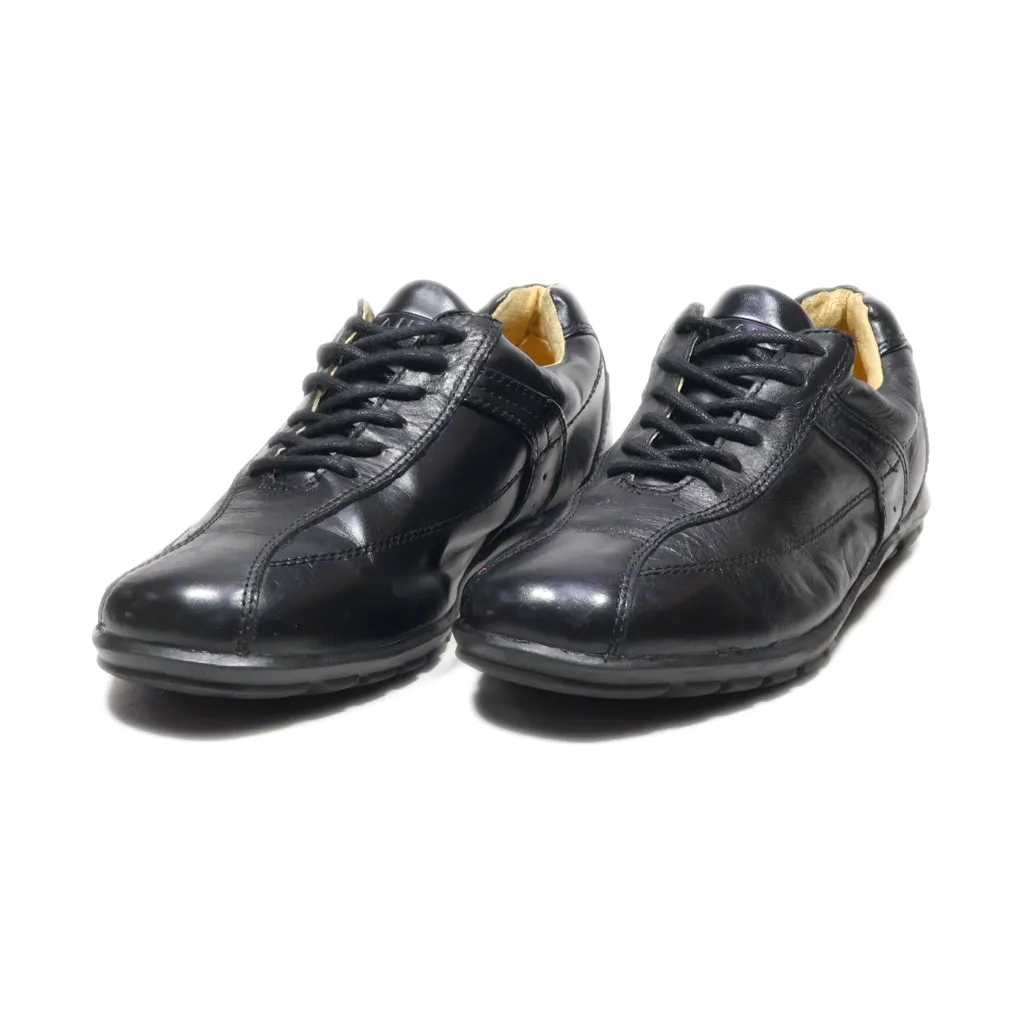 Andre Lace Ups Leather Black Colour For Women