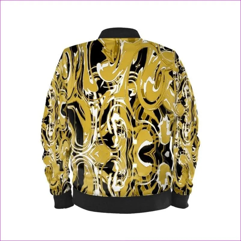 Black Ivy Distressed Premium Men's Bomber Jacket