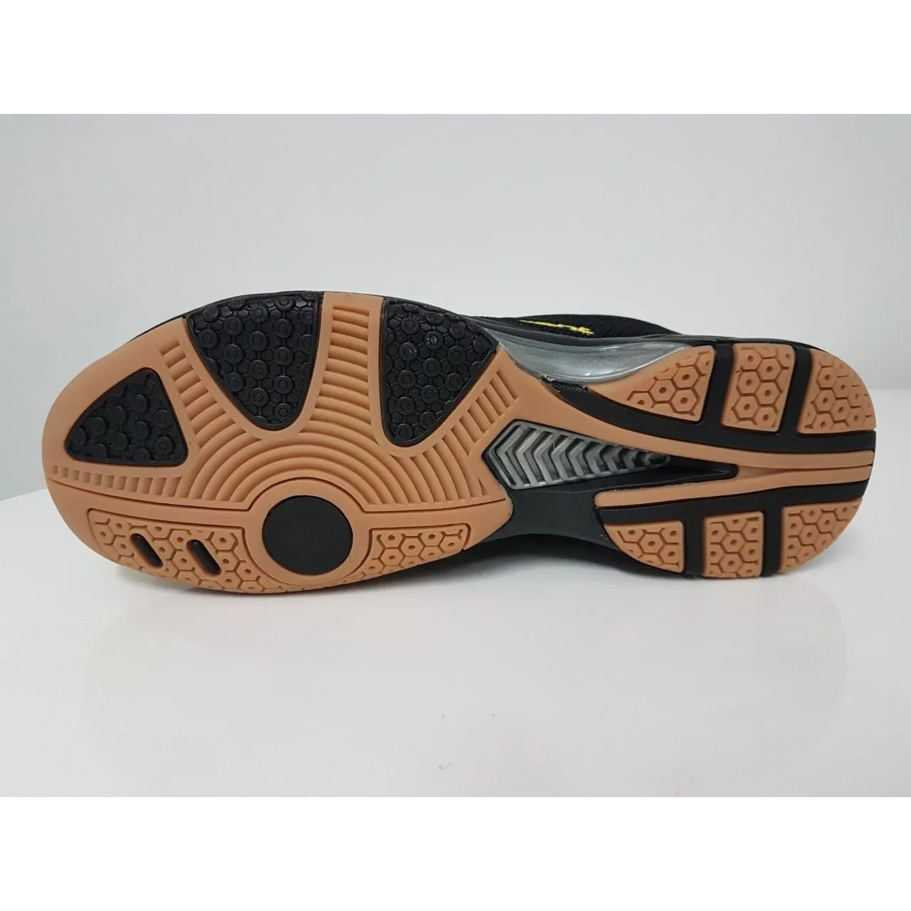 Black Knight Men's Reactor X8 Indoor Court Shoes (Black)