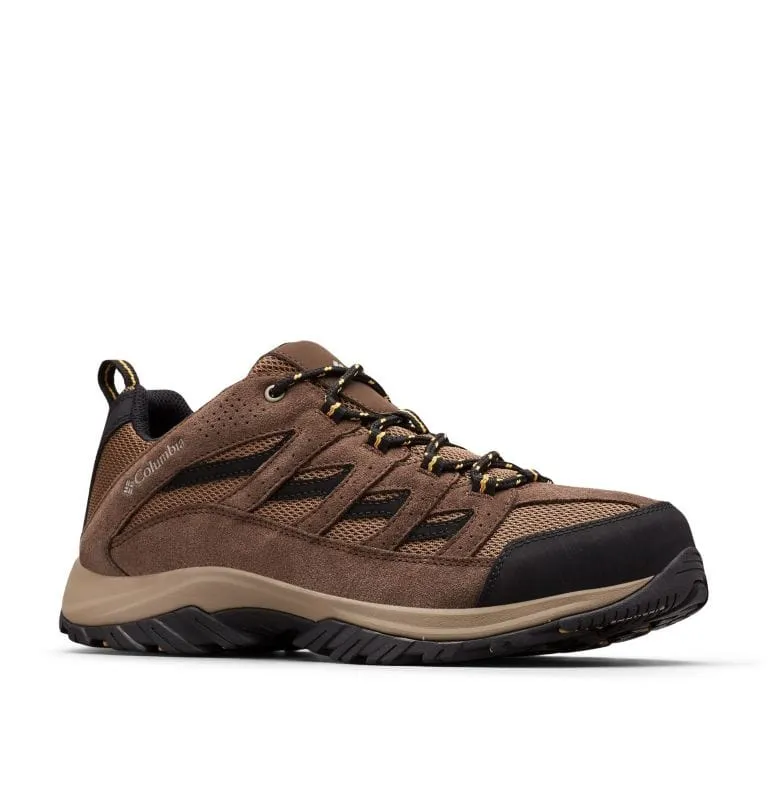 Columbia Men's Crestwood Low Waterproof Shoes- Mud/ Squash