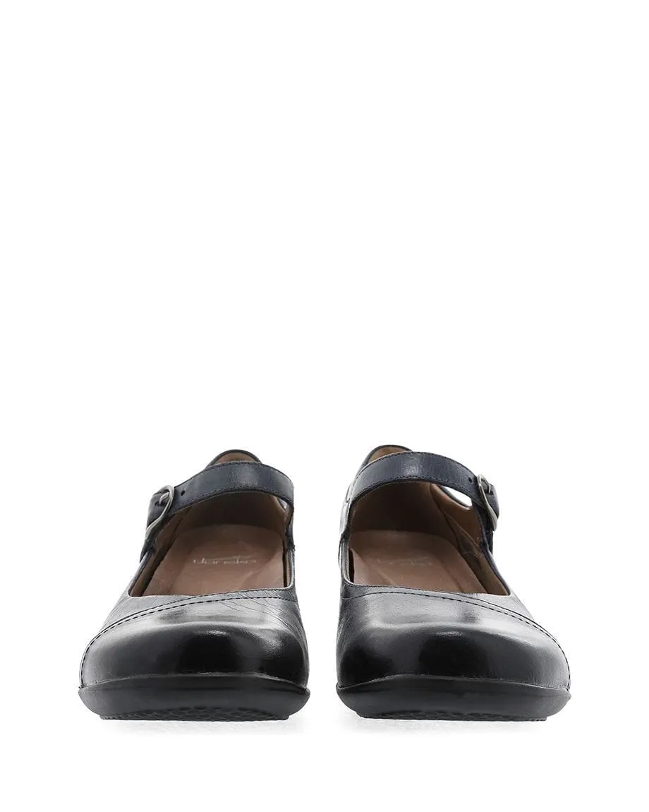 Dansko Women's Fawna Mary Janes- Navy
