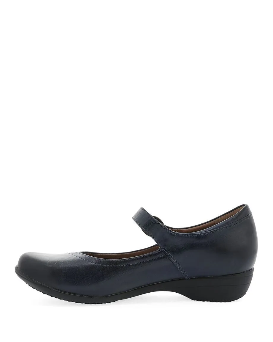 Dansko Women's Fawna Mary Janes- Navy
