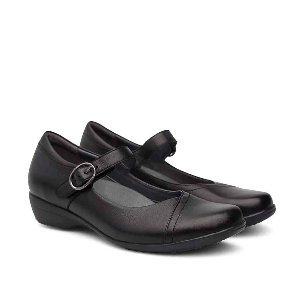 Dansko Women's Fawna Mary Janes V2- Black
