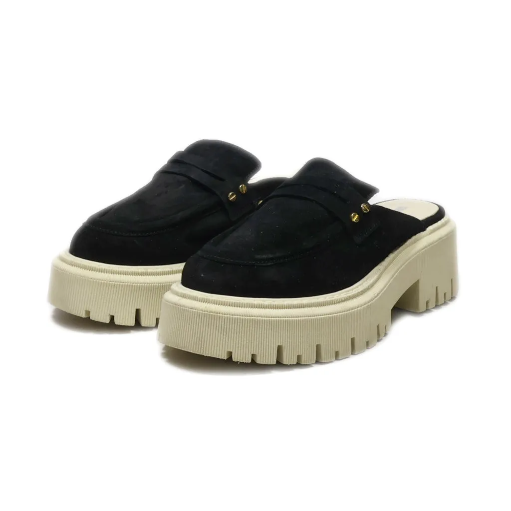 Dkny Mules Suede Black Colour For Women