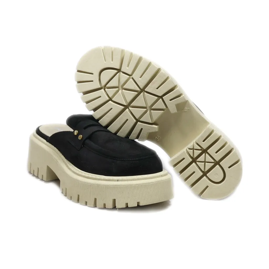 Dkny Mules Suede Black Colour For Women