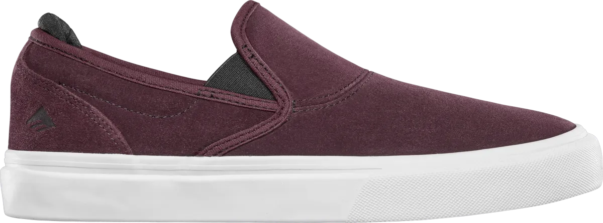 Emerica Mens Wino G6 Slip-On Purple Shoes