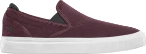 Emerica Mens Wino G6 Slip-On Purple Shoes
