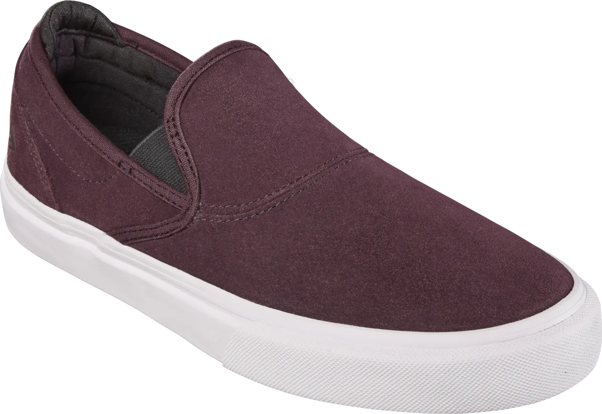 Emerica Mens Wino G6 Slip-On Purple Shoes