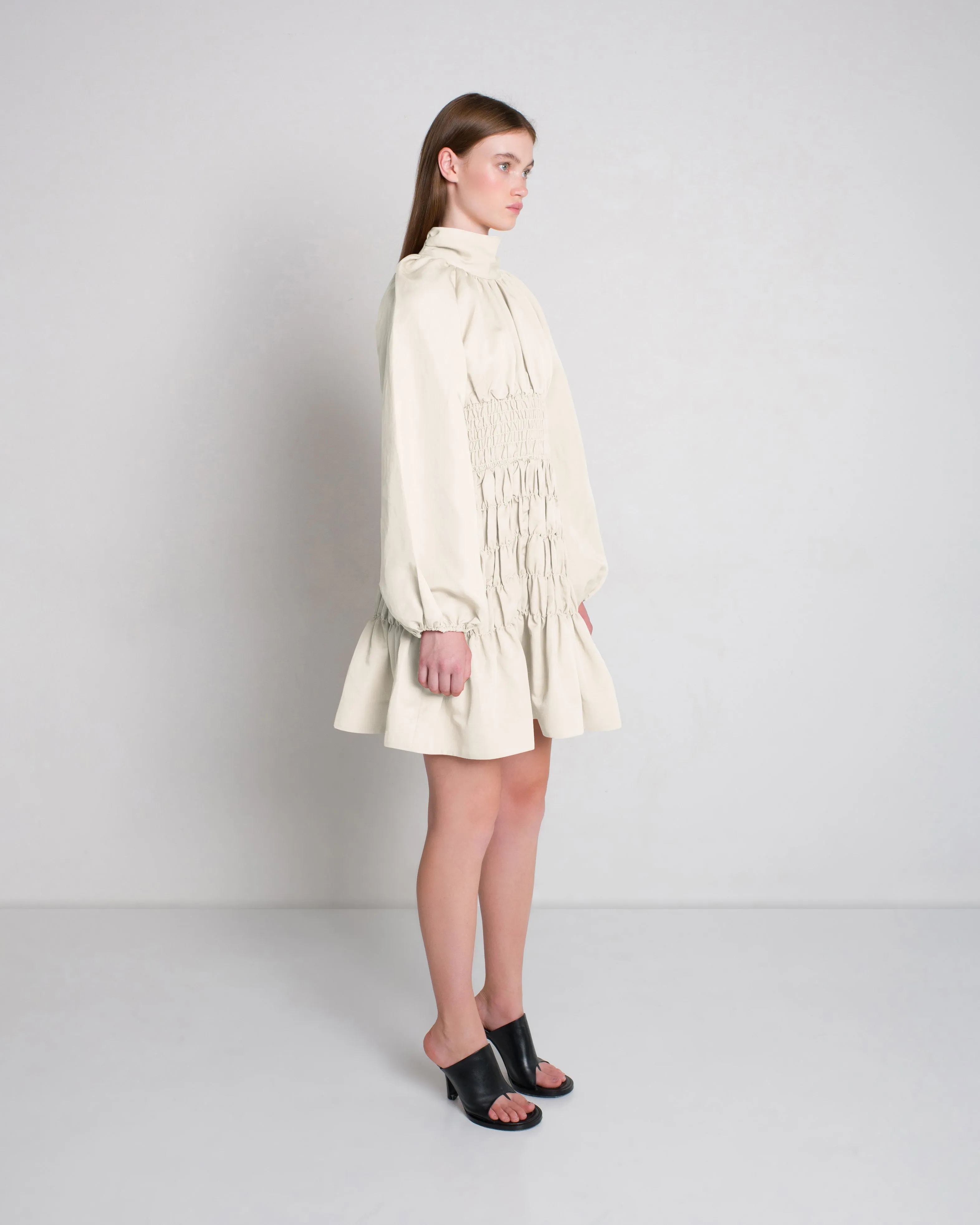 Eshan Mini Dress - Tofu