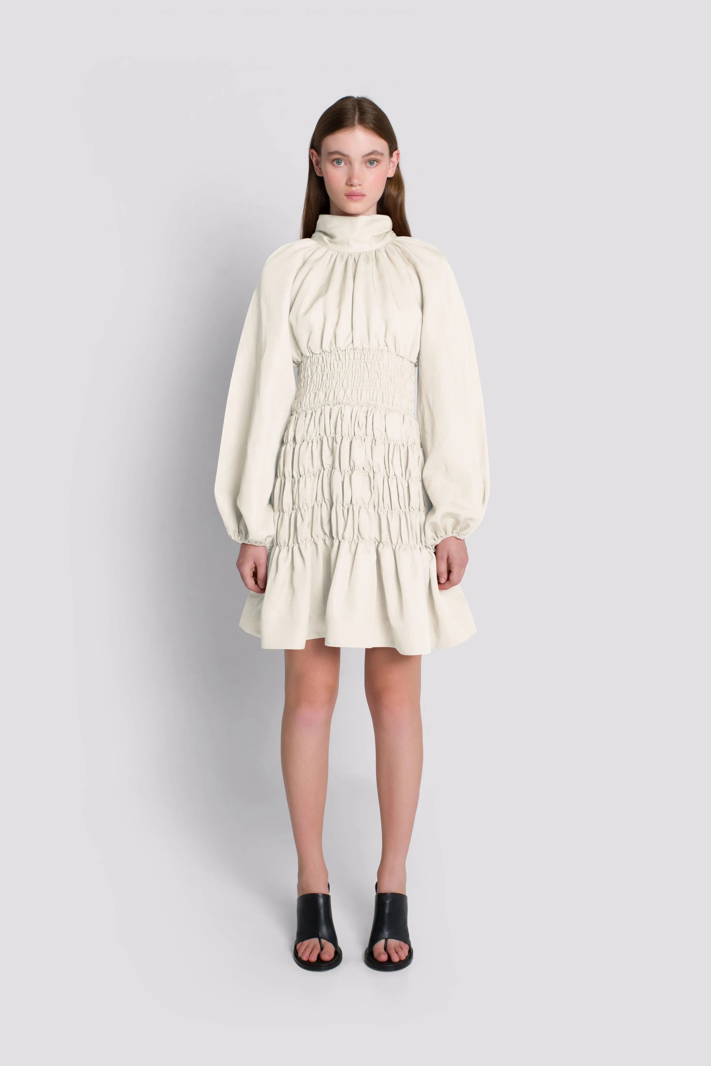 Eshan Mini Dress - Tofu