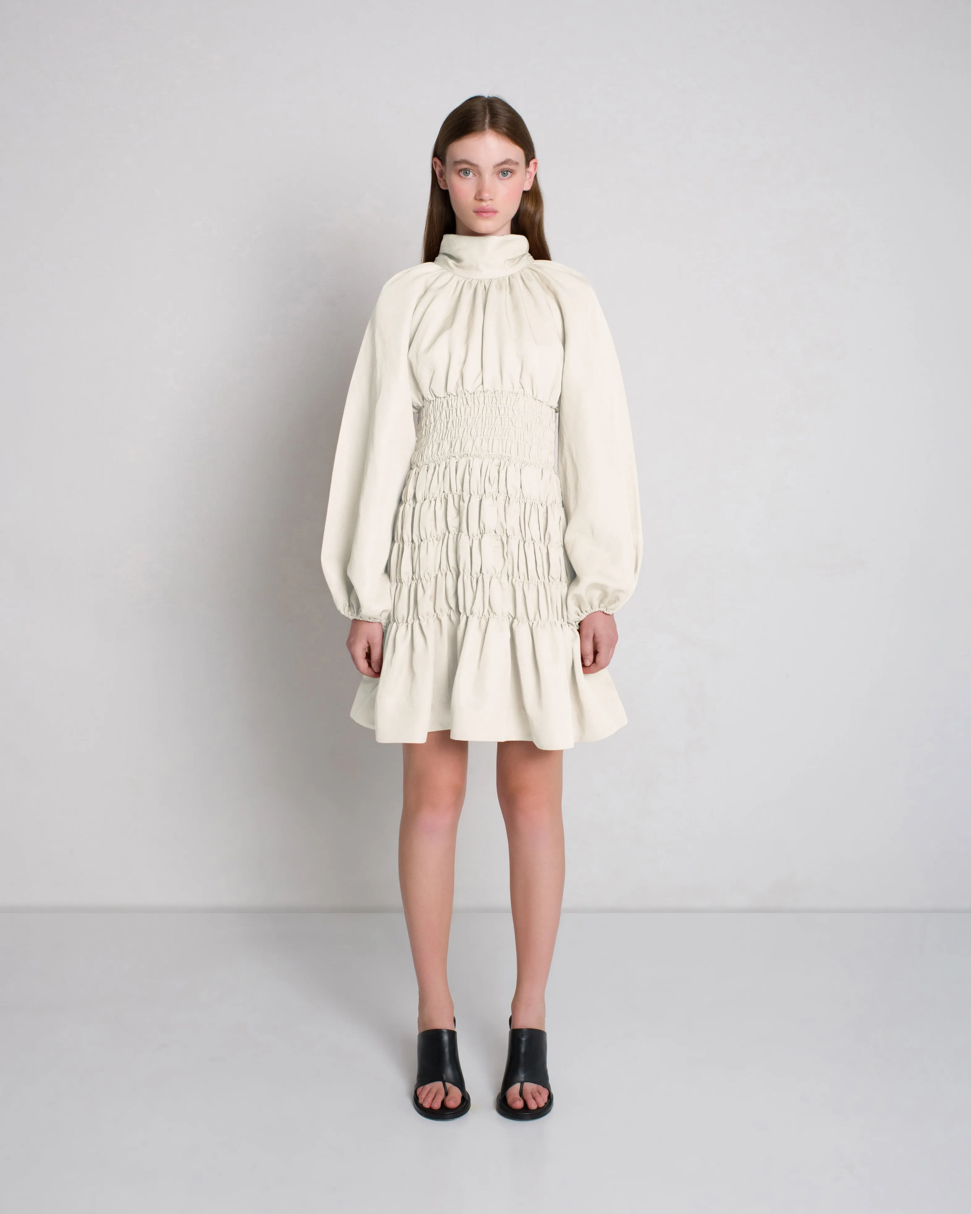Eshan Mini Dress - Tofu