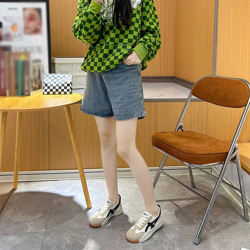 Fashion Women Sneakers Lace-up Walking Shoes with Arch Support Indoor Outdoor Non-slip Rubber Sole