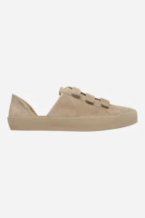 Freda Salvador Libby Strap D'orsay Sneakers in Stucco Suede