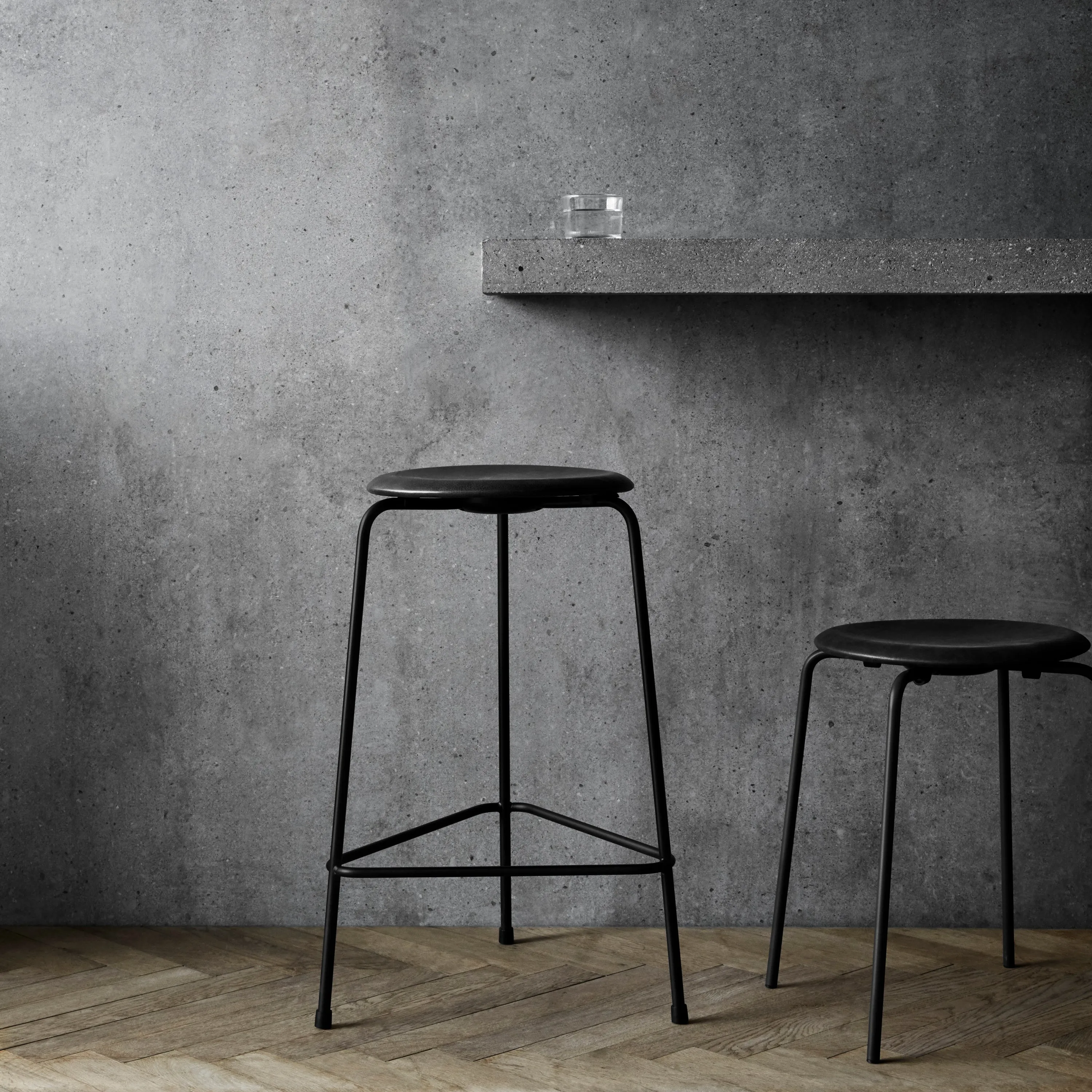 Fritz Hansen Dot™ Stool Leather
