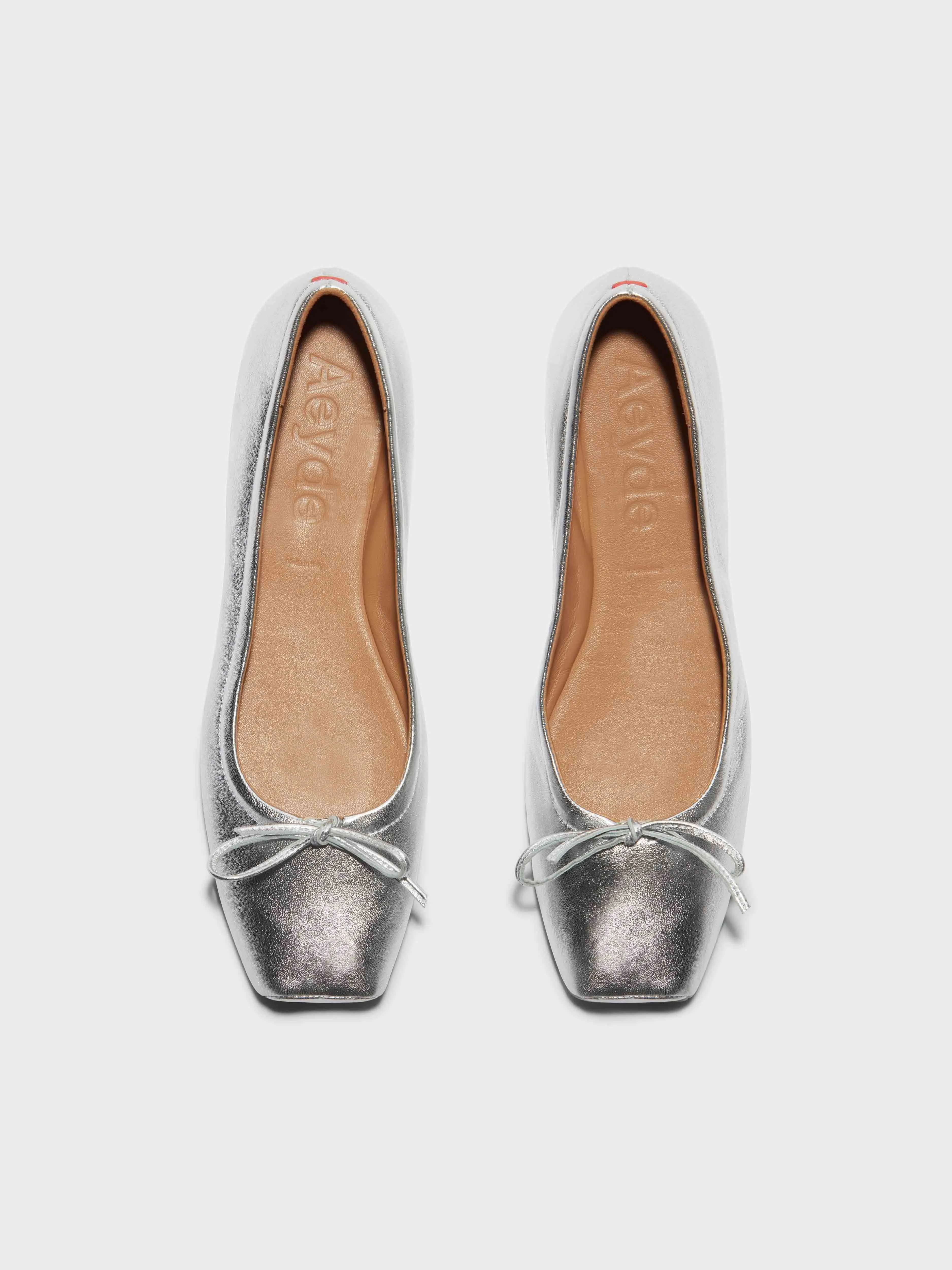 Gabriella Leather Ballet Flats