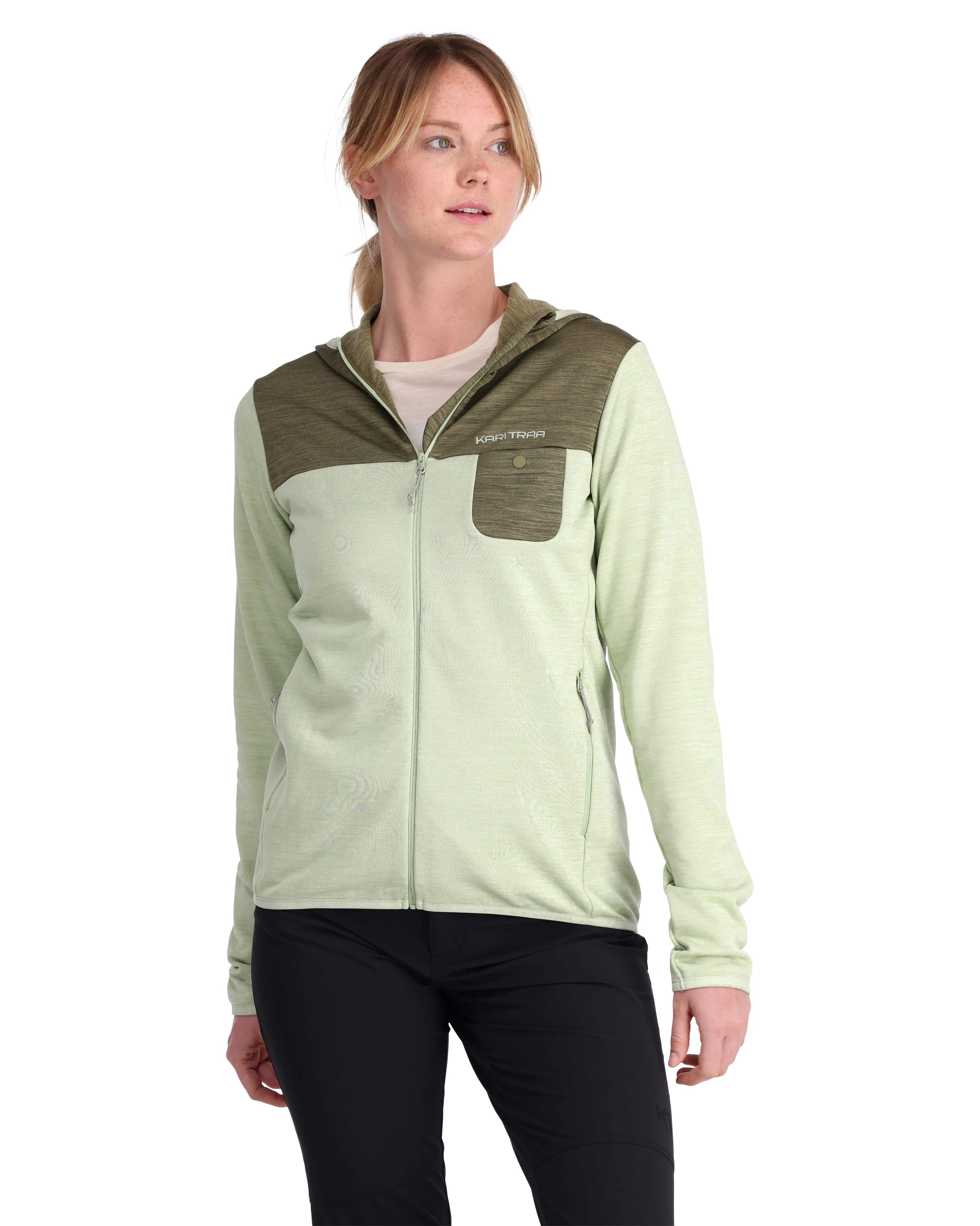 Kari Traa Women&#x27;s Sanne Hiking Midlayer Slate | Buy Kari Traa Women&#x27;s Sanne Hiking Midlayer Slate here | Outnorth