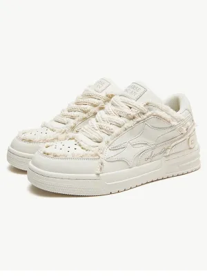 Kicksteria - Casual White Board Shoes