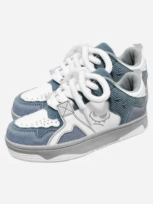 Kicksteria - High Street Breathable Thick Bottom Board Shoes