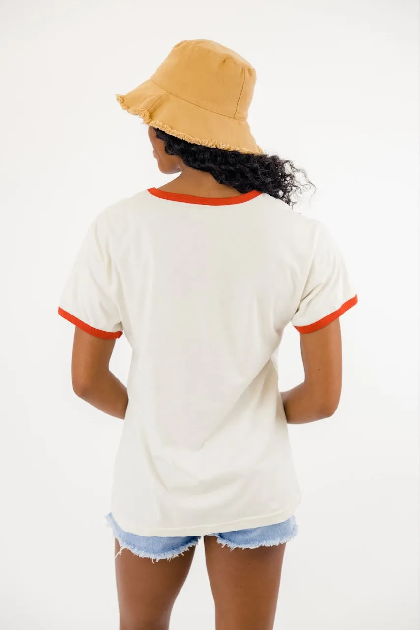 Kids in America Ringer Tee