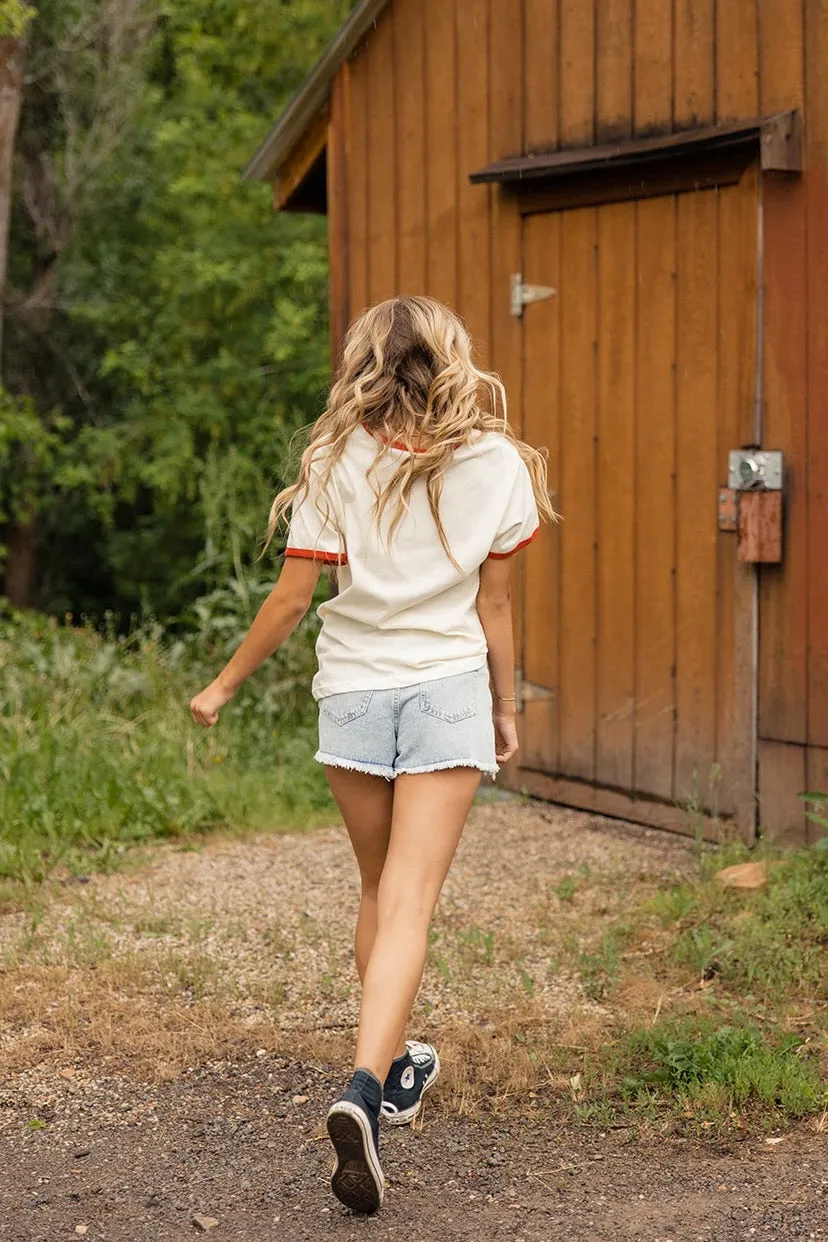 Kids in America Ringer Tee