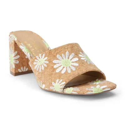 Kristin Floral Slip on Heel