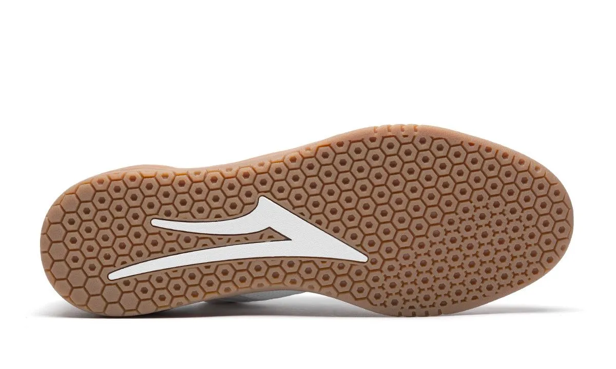 Lakai Atlantic White Suede Skate Shoes