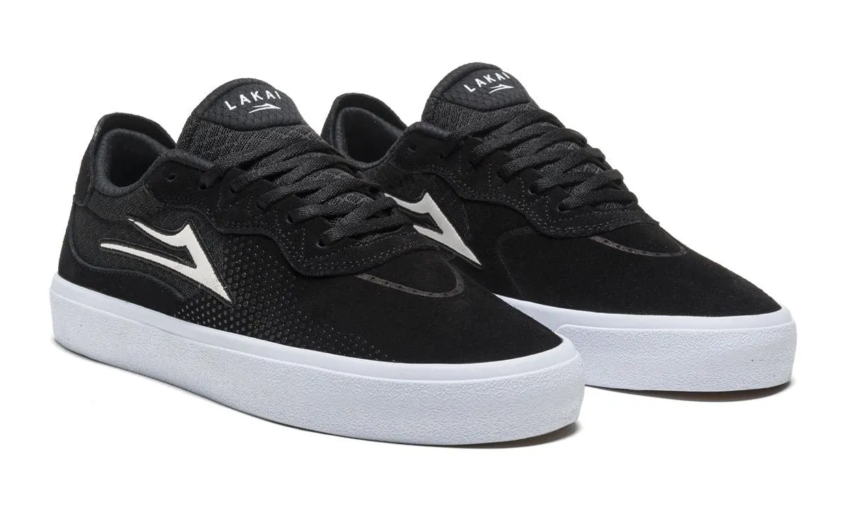 Lakai Essex Skate Shoes - Black / White