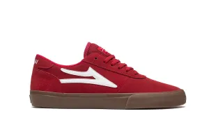 Lakai Manchester Red Gum Suede Skate Shoes