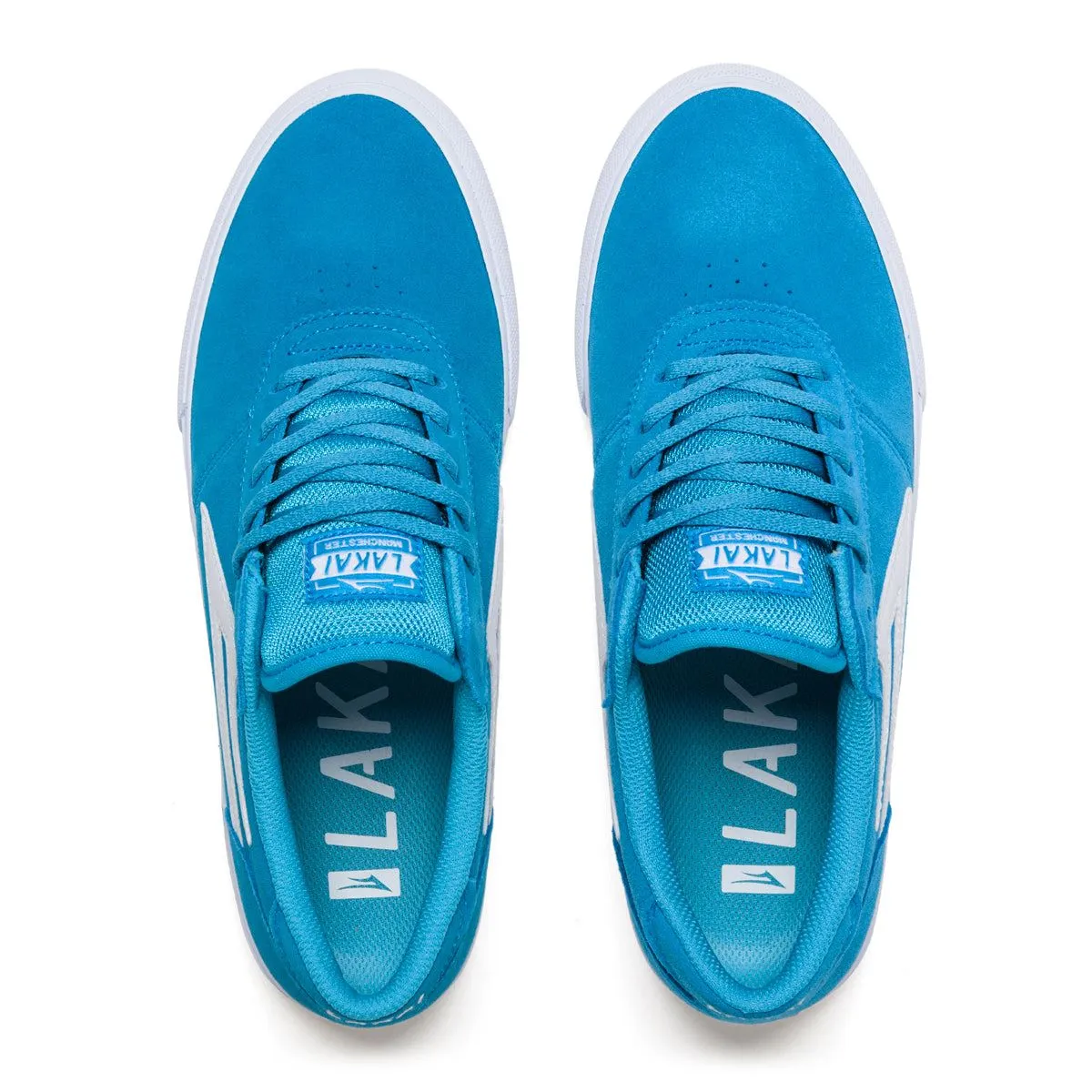 Lakai Manchester Skate Shoes - Cyan