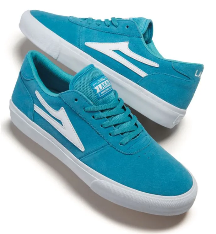 Lakai Manchester Skate Shoes - Cyan
