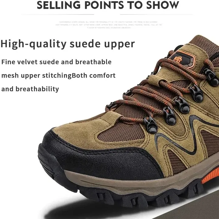 🚶‍♂️Men's Lightweight Waterproof Orthopedic Hiking Shoes🥾
